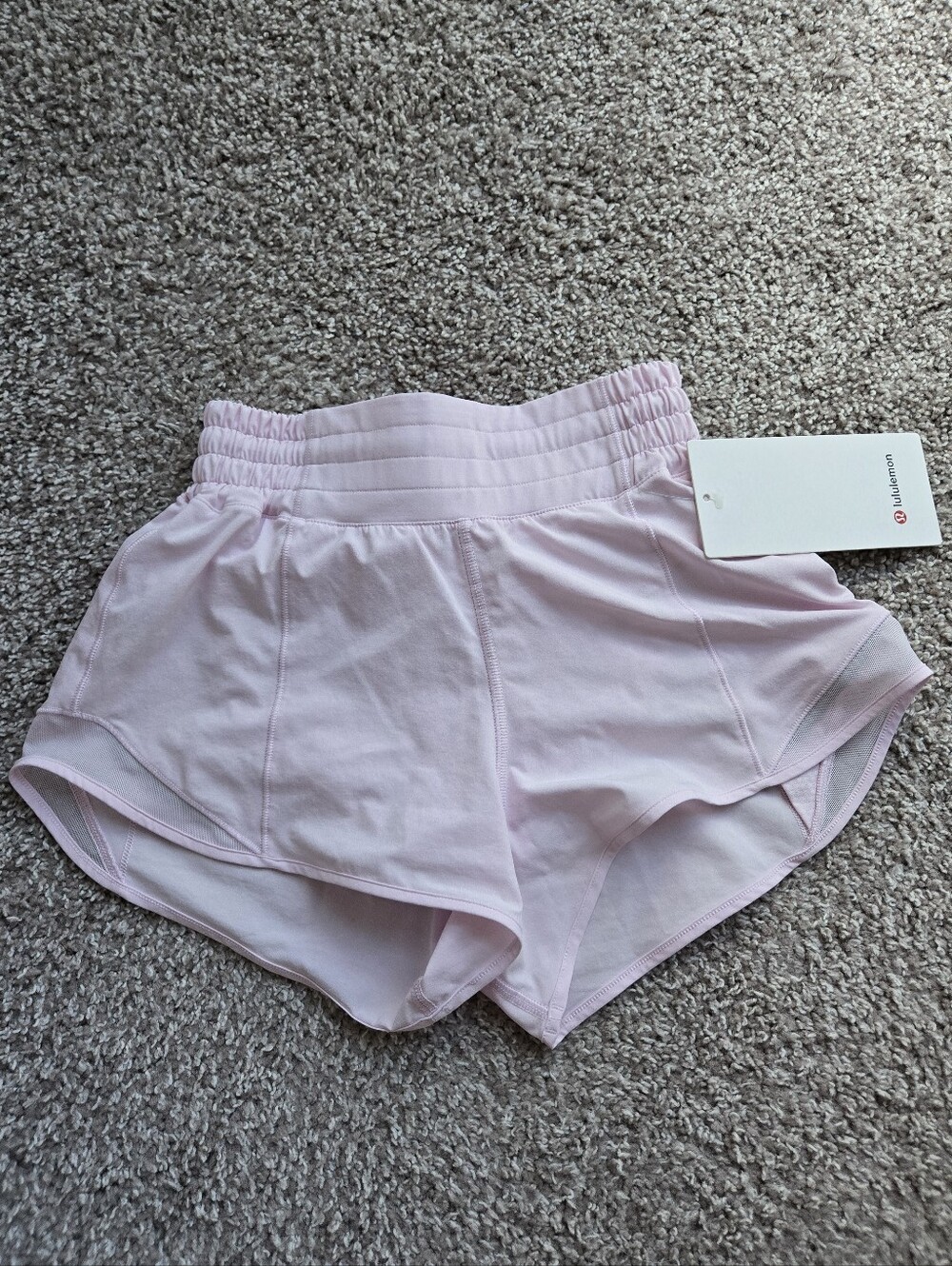 lululemon athletica Light Pink Athletic Shorts